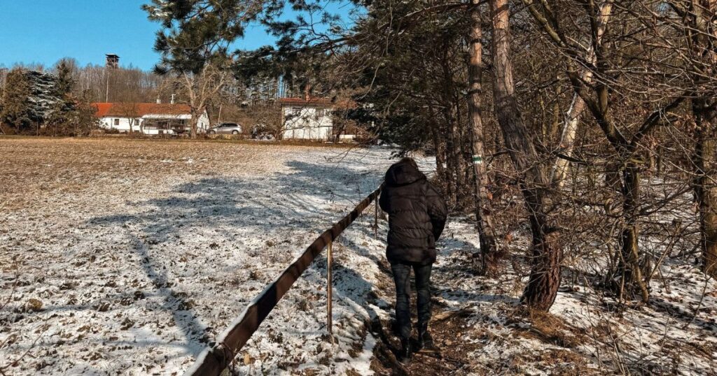 Cesta k Drtinově rozhledně